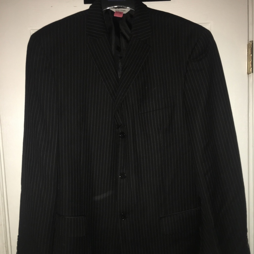 LINEA UOMO- TWO PIECE Black suit(pants included)